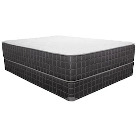 Queen Extra Firm 13.5" Mattress and 9" Wood Foundation